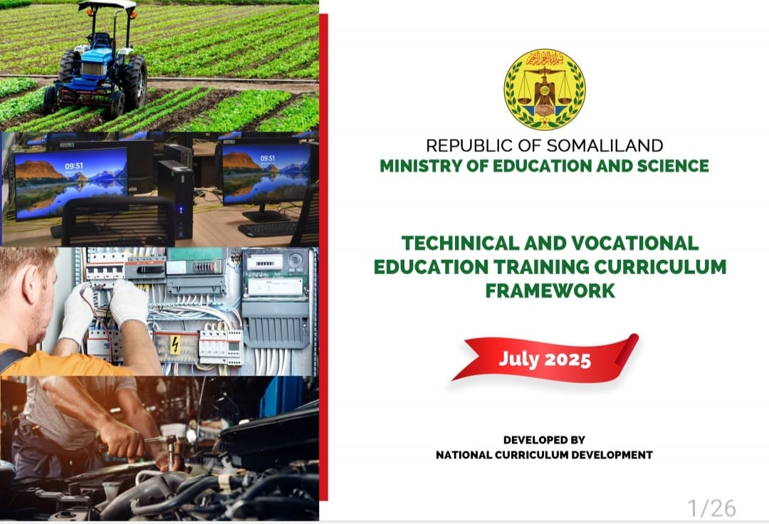 Curriculum Framework, TVET textbook cover
