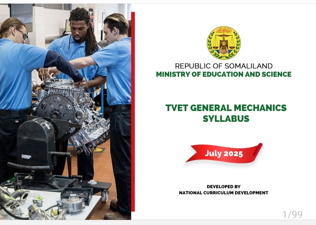 General Mechanics, TVET textbook cover