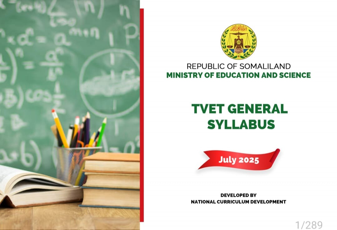 General Syllabus, TVET textbook cover
