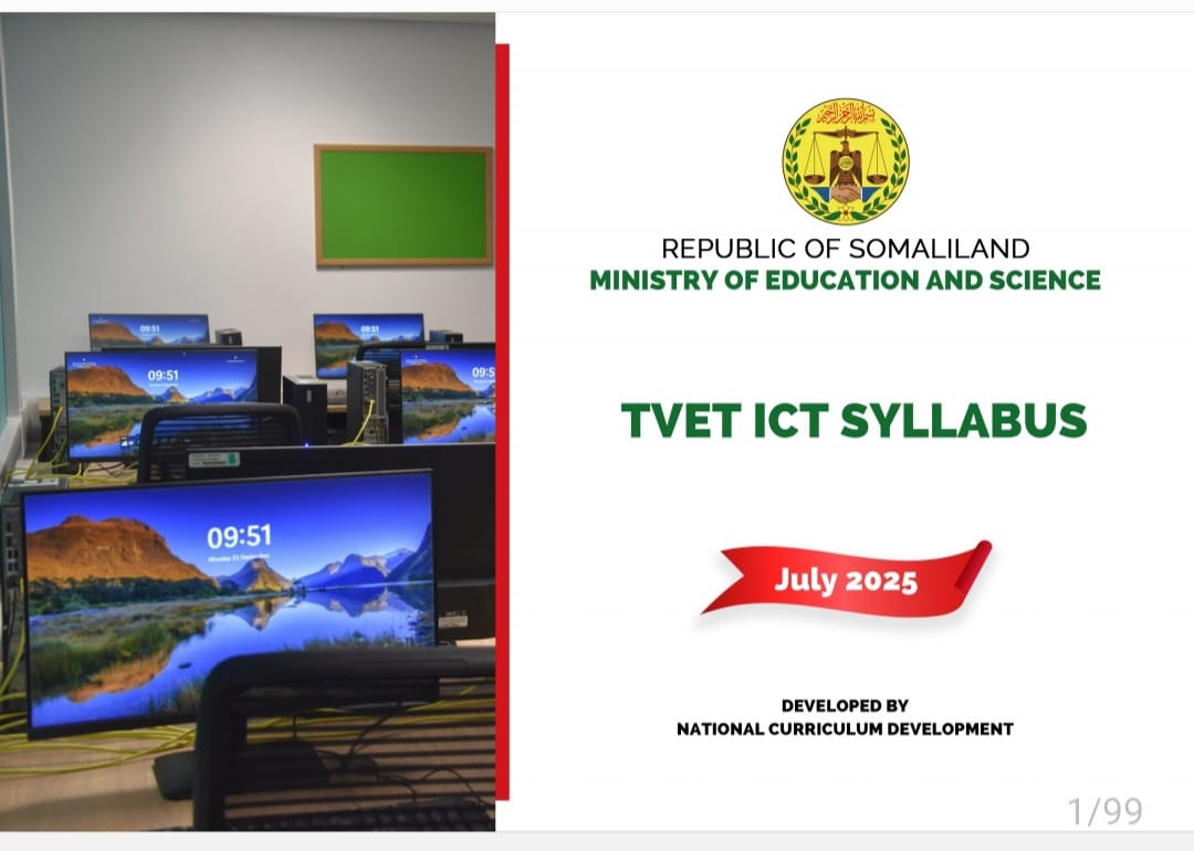 ICT Syllabus, TVET textbook cover
